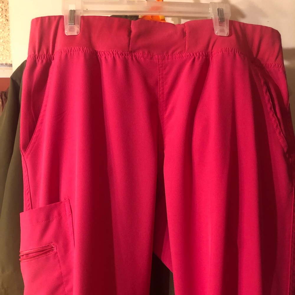 Med Couture pink scrub pants
